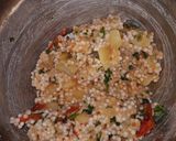 A picture of step 2 of Sabudana Tikki (Sago Patties).