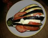 Foto del paso 3 de la receta: Berenjena abanico rellena