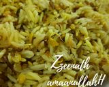 A picture of step 4 of Hyderabadi Khichdi with Methi Sprouts.