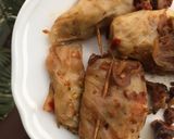A picture of step 3 of Dolma (Cabbage Roll).