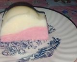 Foto langkah ke 8 dari resep Puding Busa Vanila Strawberry.