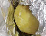 Foto del paso 1 de la receta Patatas crujientes rellenas con puré de puerro y bacon en airfryer