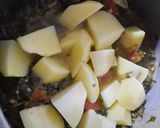 A picture of step 6 of Aloo Methi Sabji.