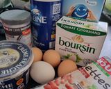 Une image de l'étape 1 de Quiches sans pâte aux fanes de radis.
