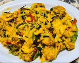 Foto langkah ke 3 dari resep Cumi Telor asin.