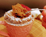 Foto del paso 4 de la receta: Bizcochuelo de harina integral en taza 🥰