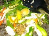 Sayur Tumis taoco dan telur kecap