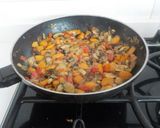 Foto del paso 10 de la receta Espaguetis al dente y salsa de hortalizas