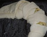 Töltött krokodil-kenyér recept fázis 5 fotója