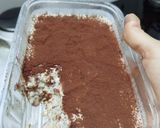 Foto langkah ke 6 dari resep Healthy Tiramisu Overnight Oat & Ubi Coklat.