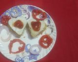 हार्ट सेप आलू के सैंडविच(heartshape aloo k sandwich recepie in hindi) रेसिपी चरण 5 फोटो