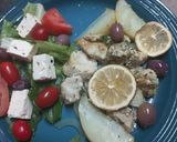A picture of step 7 of Greek Chicken and Potatoes.