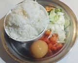 รูปขั้นตอนการทำที่ 1 ของ ข้าวผัดผัก