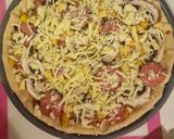 عکس مرحله 14 از دستور پیتزا مخلوط 🍕