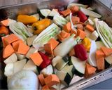 Une image de l'étape 1 de Légumes rôtis.