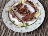 Oven grilled lambs