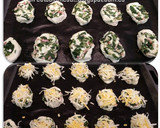 Foto del paso 3 de la receta: Bocaditos de espinacas, bacon y queso