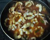 Foto langkah ke 5 dari resep Cumi saus bombay.