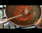 A picture of step 7 of Chicken 65.