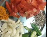 A picture of step 4 of Green Moong Dal Curry.
