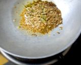 A picture of step 9 of Makai dhokla.