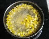 A picture of step 1 of Schezwan Corn Salad.