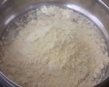 A picture of step 1 of Besan chilla.