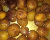 A picture of step 3 of Gulab jamun.