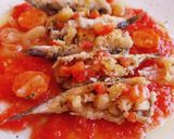 Foto del paso 16 de la receta: Boquerones en escabeche con tomate y pan frito