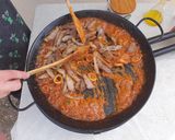 Foto del paso 5 de la receta Fideuá de secreto ibérico y calamar