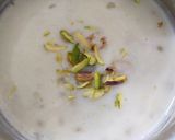 A picture of step 3 of Sabudana Kheer.