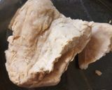 A picture of step 1 of Matar Halwa.