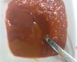A picture of step 3 of Schezwan sauce noodles.