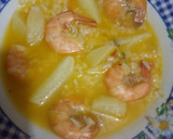 Foto del paso 5 de la receta: Sopa de camarón con papa