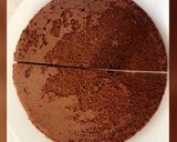 A picture of step 5 of Chocolate cake pizza.