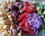 Foto del paso 1 de la receta: Ensalada de garbanzos y atún