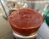 A picture of step 2 of Strawberry Mint And Ginger Spritzer.