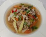 Gambar langkah 6 resipi Kuey Teow Ladna.