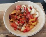 Une image de l'étape 1 de Salade de fruits fraîs.