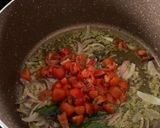 A picture of step 3 of Parda paneer biryani.