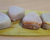 Foto del paso 6 de la receta: Pastelitos de Lomo de Cerdo Rellenos de Jamón Serrano y Queso Azul en Freidora de aire