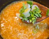 Foto del paso 5 de la receta: Sopa de huevo y maíz con pollo