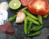 Foto langkah ke 2 dari resep Terong Bakar Sambel Terasi.