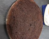 A picture of step 9 of Sacher Cake (gluten-free).