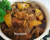 সাতকরা দিয়ে গরুর মাংসের তরকারী। Beef curry with Shatkora রেসিপির ধাপ 6 ছবি