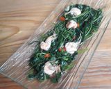 Foto langkah ke 9 dari resep Kangkung udang with sauce tiram.
