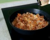 Фото кроку 2 до Блюдо 3 в 1! Заливной пирог с мясом и овощами.