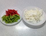 Foto del paso 2 de la receta: Tacos mexicanos de Fajitas de Pollo  🌮