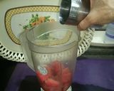 A picture of step 1 of Khata Meetha Water melon kulfi.