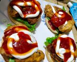 A picture of step 1 of Western Barbeque Burger.